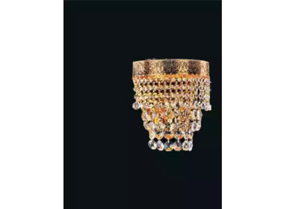 Lampen Wandlampe Wandleuchten Wandleuchte Lüster Wand Kristall Gold
