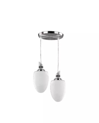 Deckenlampe moderner White Glass Wohnzimmer Luxus neu Stil 33x70cm