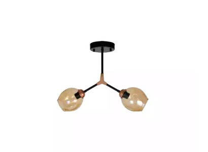 Deckenleuchter Lüster Kronleuchter Deckenlampe Lampen Glas Gold Modern