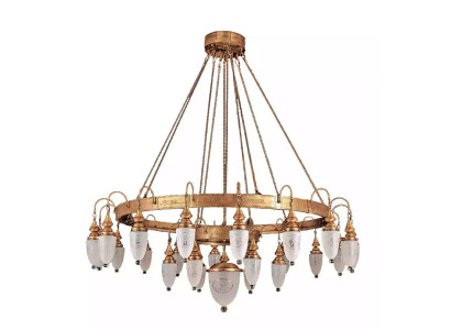 Hängeleuchte Kronleuchter Lampe Kristalllampe Deckenleuchte Lampen 190x220