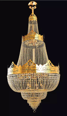 Hängeleuchte Kronleuchter Lampe Kristalllampe Deckenleuchte Lampen 100x245