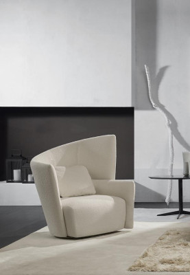 Sessel Sitz Modern Design Wohnzimmer Weiß Italienischer Stil Luxus Prianera Neu