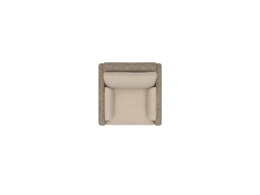 Wohnzimmer Sessel Beige Einrichtung Luxus Sitz Textil Design Polstersesel Neu
