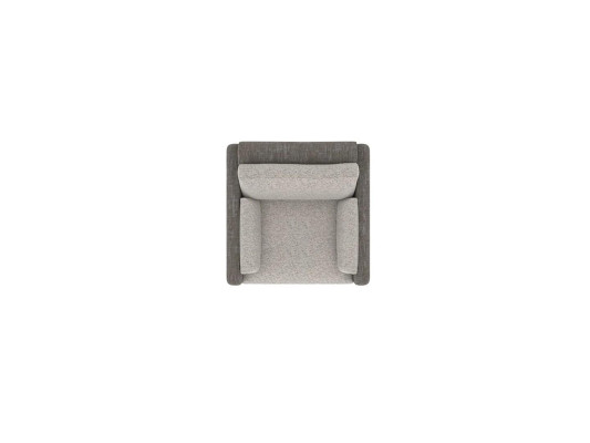  Sessel Grau Möbel Polstermöbel Textil Polstersessel Modern Wohnzimmer Neu