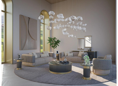 Komplett 3tlg Polstersofa Dreisitzer Modern Sessel Wohnzimmer Zweisitzer Couch