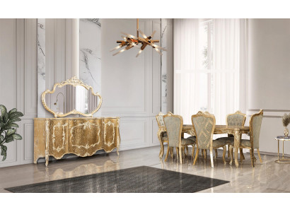 Esszimmer Esstisch 6x Stühle Tisch Luxus Tische Klassische Ess Gruppe Set 7tlg.