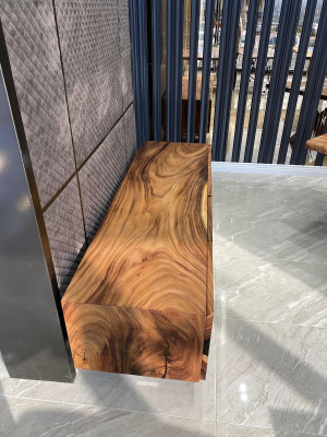 Anrichte Sideboard Kommode Epoxidharz Braun Wohnzimmer Holz Kommoden