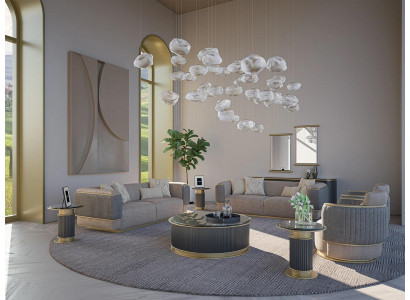Sofagarnitur 4tlg Polstersofa Wohnzimmer Dreisitzer Sofa Design Modern Sessel