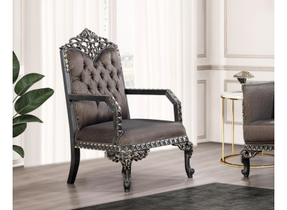 Sessel Klassisch Einsitzer luxus Sessel Einrichtung Wohnzimmer Sofa 1 Sitzer