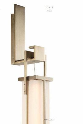 Wandlampe Wohnzimmer Schlafzimmer Struktur in Messing Antik Bronze Finish neu