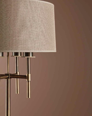 Tischlampe Metall Schlafzimmer Wohnzimmer Nachtlicht Stil Modern