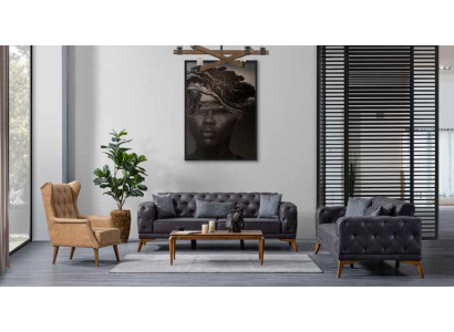 Sofa Polstermöbel Style klassisches Sofa 3+2+1 Chesterfield Komfortables SetNeu
