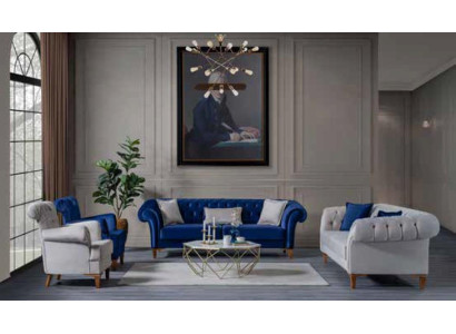 Wohnzimmer Luxus Sessel Einsitzer Moderner Cocktailsessel Polstermöbel