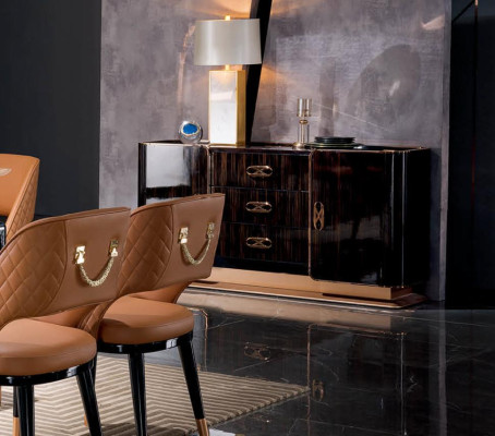 Moderne Holz Kommode Sideboard Kommoden 160cm XXL Low Boards