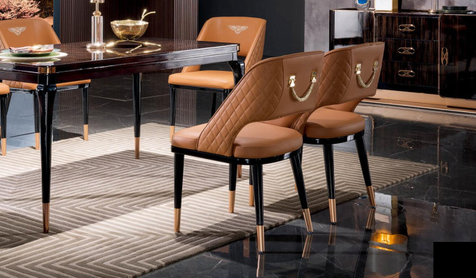 Esstisch Tisch Gruppe Esszimmer Wohnzimmer Garnitur Holz Design Neu