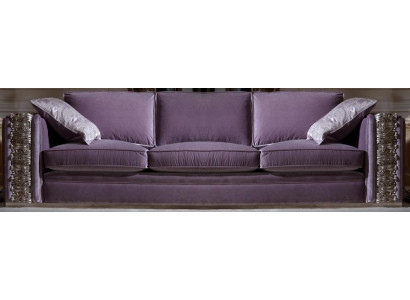 Klassisches Sofa Big xxl Couch Sofas Wohnzimmer Textil Viersitzer Italienische