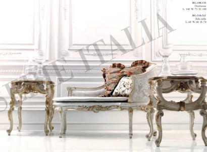 Beistelltisch Tisch Couchtisch Wohnzimmertisch Holz Royal Beistell Barock Tische