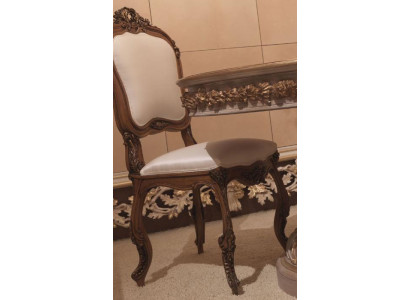 Esszimmer Stuhl Möbel Barock Rokoko Esstisch Stühle Italienische Einrichtung Neu