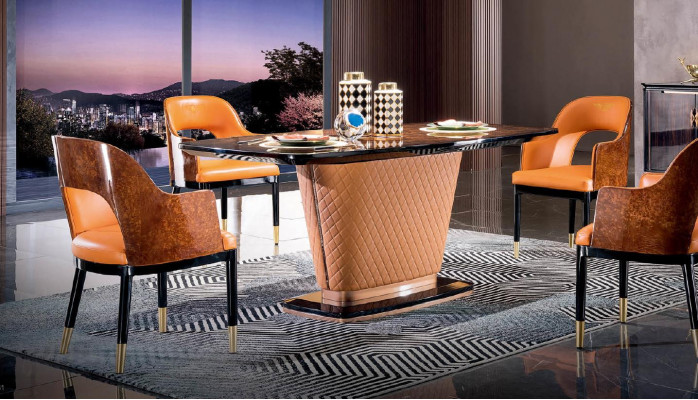 Italienisches Esszimmer Möbel Set Esszimmer Gruppe Kommode Tisch