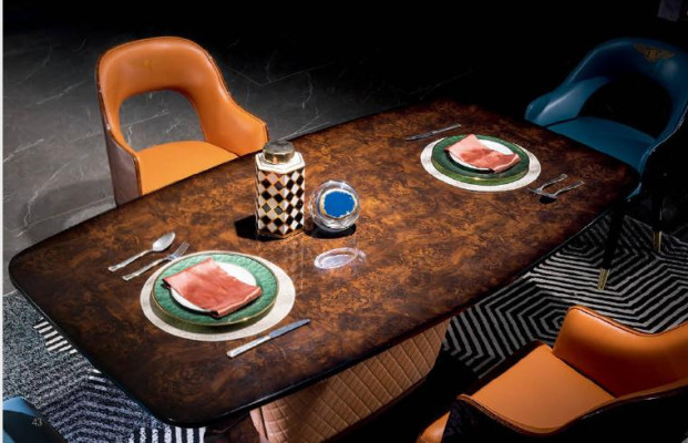 Italienisches Esszimmer Möbel Set Esszimmer Gruppe Kommode Tisch