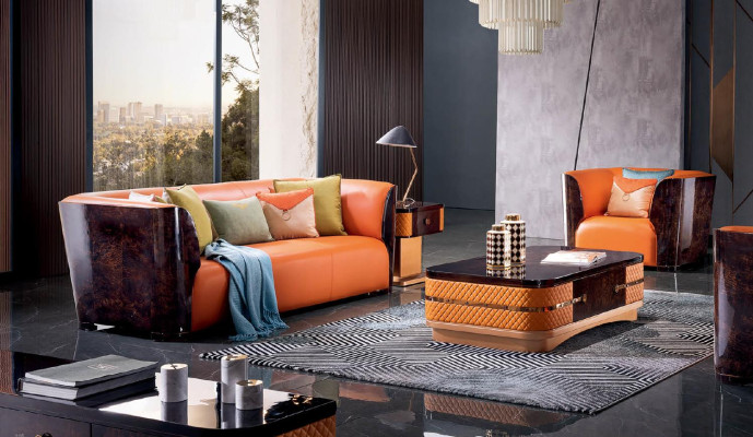 Luxus Möbel Sofagarnitur Couch Sofa Polster 3+2+1 Sitzer + Couchtisch