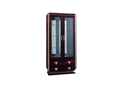 Klassische Vitrine Kommoden Vitrinen Vitrinenschrank Dekor Schrank Glasschrank