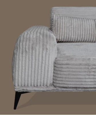  Stilvolles Ecksofa L-Form Luxus Wohhnzimmer Wohnlandschaft Sofas Couchen
