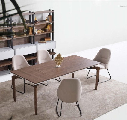 Esszimmer Set Luxus Stuhl 4 xStühle Essgruppe Garnitur Sideboard 10tlg