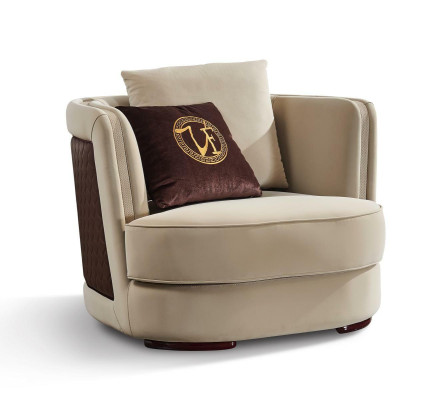 Wohnlandschaft Sofagarnitur 3+1+1 Sitzer Ledersofa Couch Garnitur