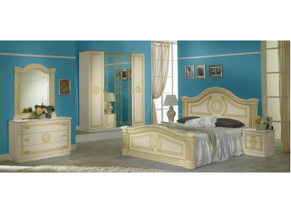 Luxus Schlafzimmer Klassisches Holz Bett Nachttisch 6tlg Design Möbel