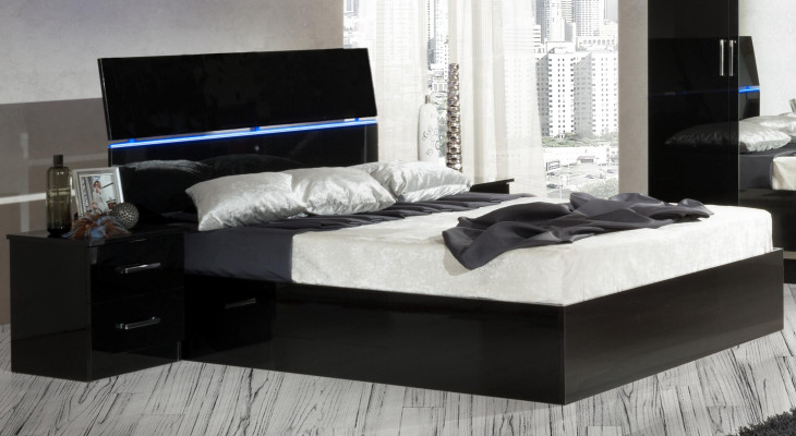 Schlafzimmer Set Komplett Kommode Bett Kleiderschrank Betten Nachtkonsole 6tlg.