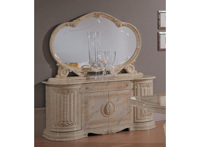 Kommoden Sideboards Wohnzimmer Anrichte Spiegel Italienische Möbel 2tlg. Set Neu
