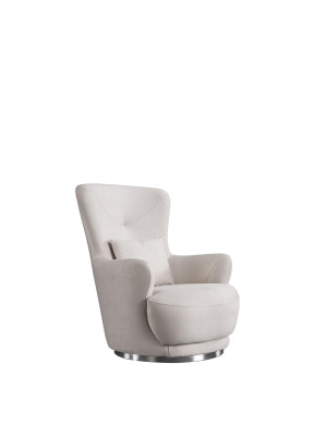 Sessel luxus sessel für wohnzimmer für arbeitszimmer material holz farbe weiß
