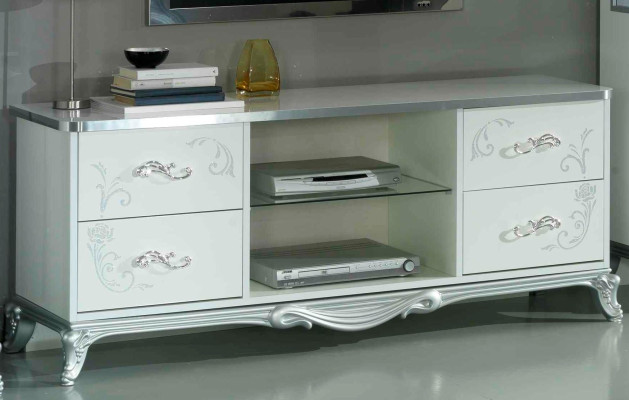 TV Tisch RTV Schrank Lowboard TV-Möbel Fernsehtisch Designer Fernsehschrank NEU