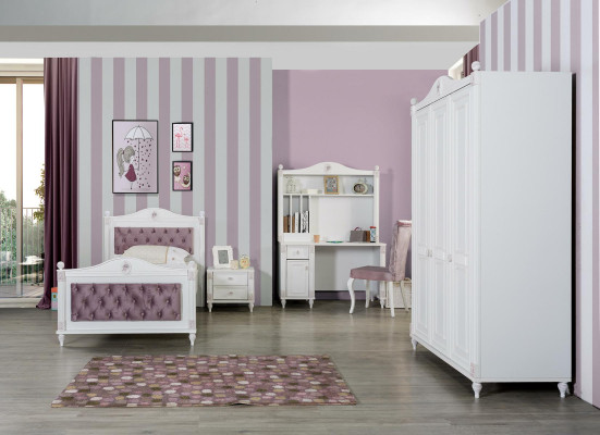 Bett Bettgestell Jugendzimmer Kinderzimmer Modernes Holz Betten Neu