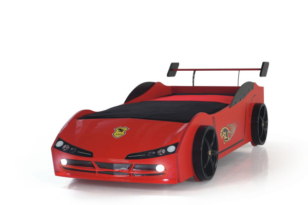 Rennwagen Auto Bett Matratze Kinderbett Autobett Kinderzimmer Möbel