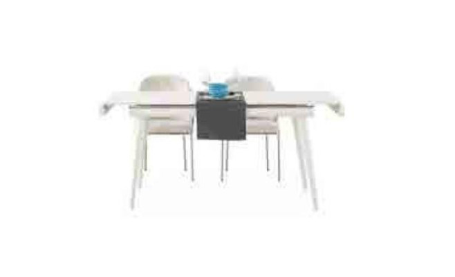 Modern Essgruppe Möbel Esszimmer Set Garnitur Sitz Esstisch Polster 5tlg.