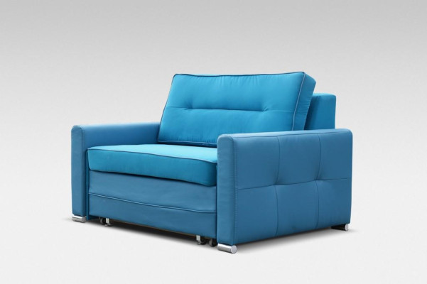 Design Couch Stoff Chesterfield Sessel 1.5 Sitzer Polster Sofas Lounge Club 