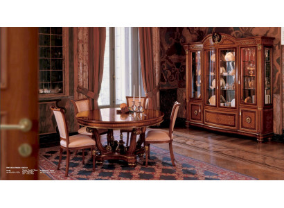 Vitrine Luxus Schränke Vitrinen Groß Wohnzimmer Schrank Braun Barock