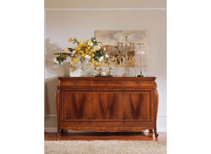 Sideboard Kommode Luxus Schränke Kommoden Wohnzimmer Holz Braun Möbel