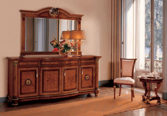 Sideboard Kommode Schränke Kommoden Holz Wohnzimmer Möbel Schrank XXL Braun