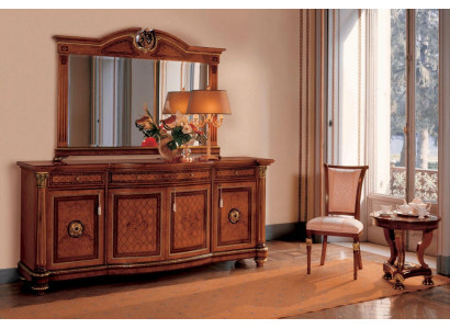 Sideboard Kommode Schränke Kommoden Holz Wohnzimmer Möbel Schrank XXL Braun