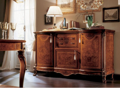 Anrichte Schränke Kommoden Möbel Braun Wohnzimmer