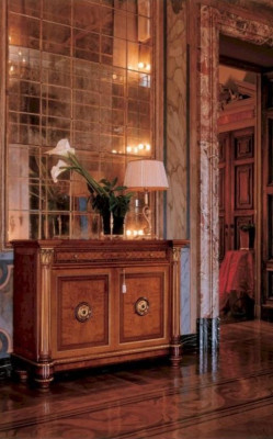 Sideboard Kommode Holz Wohnzimmer Möbel Schrank Luxus Braun