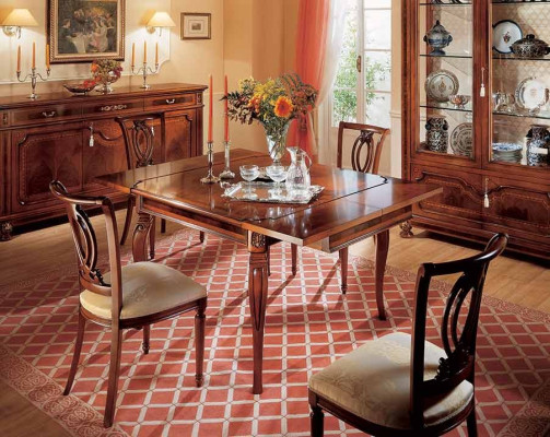 Esstisch Esszimmertisch Essecke Tisch Ausziehbar Braun Esszimmer