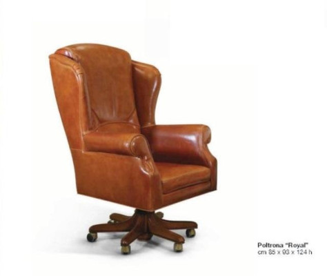 Chefsessel Drehsessel Sessel Büro Drehstühle Chesterfield Braun Luxus