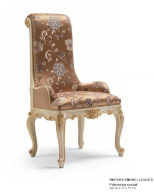 Luxus Esszimmerstuhl Stuhl Esszimmer Sessel Sitzer Stühle Holz Stoff Beige Sitz