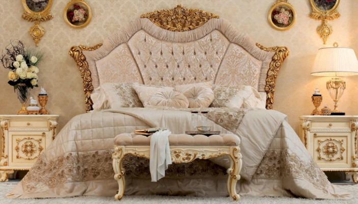 Luxus Hocker Chesterfield Beistellhocker Polster Bank Schlafzimmer