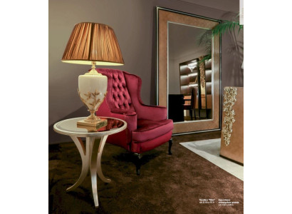Stilvolle Beistelltische fürs Wohnzimmer Beige Holz Möbel mit Rund-Design