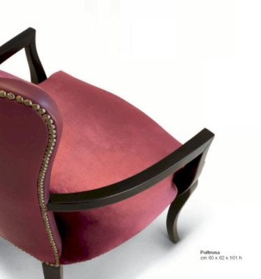 Stuhl Esszimmerstuhl Polster Büro Esszimmer Sitz Stoff Rot Modern